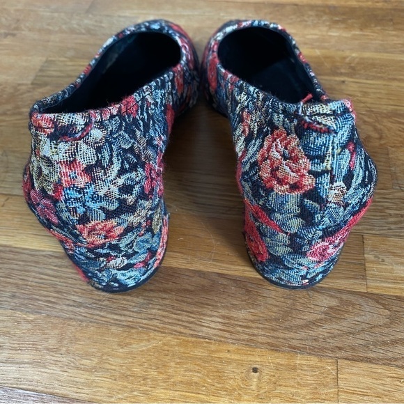 L’Intervalle Floral Tapestry High Heel Block Heel Round Toe Size 37 - Picture 5 of 10